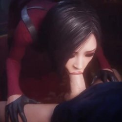 Ada Wong blowjob